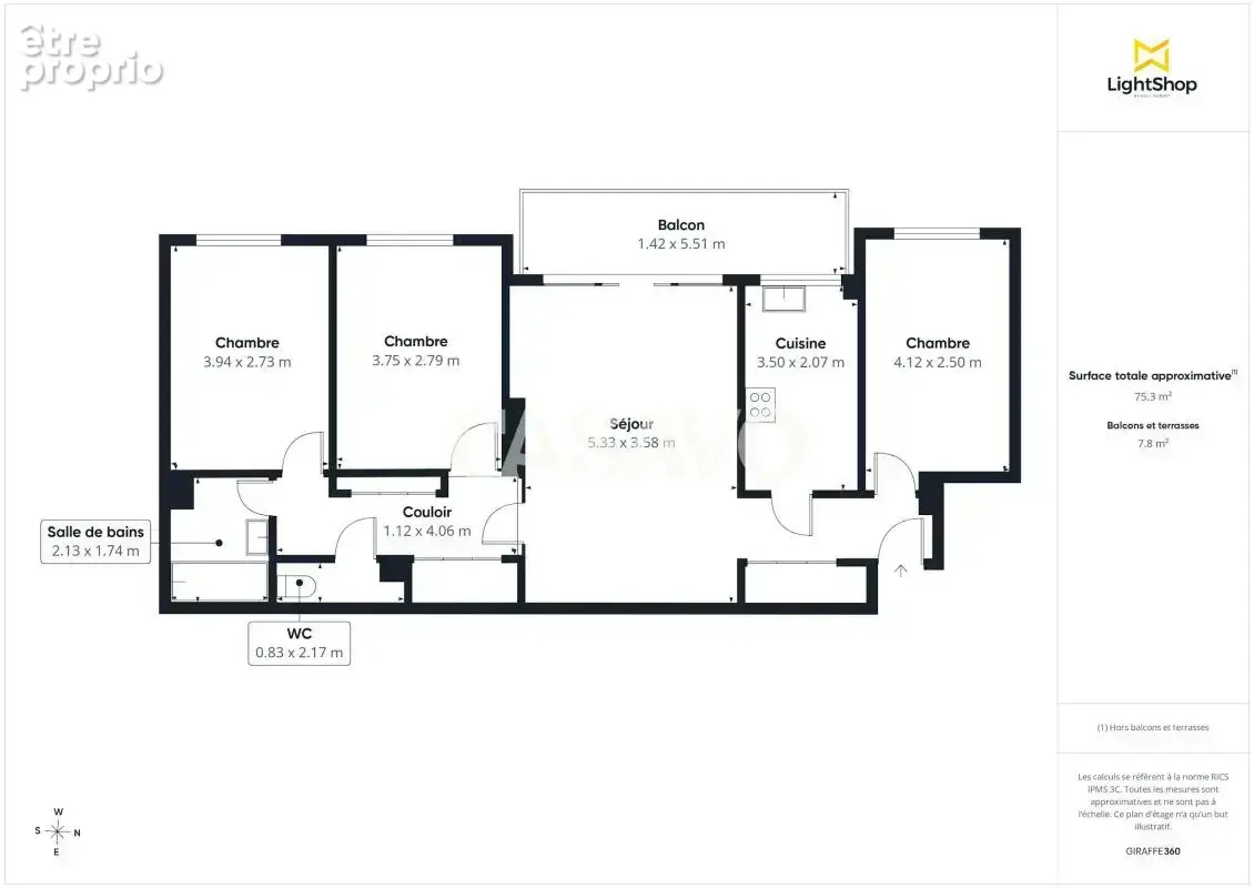 Vente Appartement 4 pièces de 75m² - 92210 Saint-Cloud - photo 18