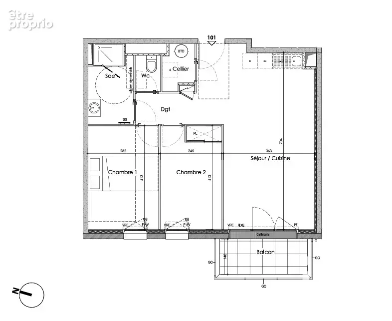 Photo 1 - Appartement à FOUESNANT