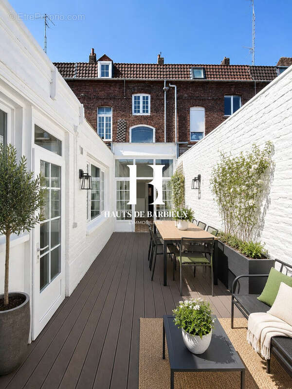 Jardin - Maison à ROUBAIX