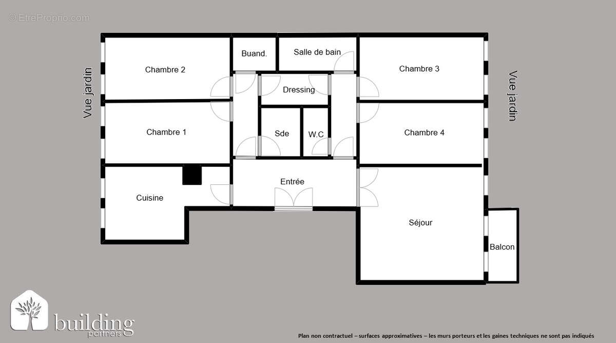 Appartement à COURBEVOIE