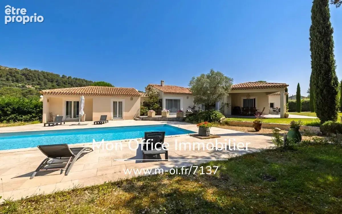 Référence : 7137-VCL. - Maison de plain pied - jardin paysager, calme absolu - 4 chambres 1 bureau - Simiane Collongue - photo 23
