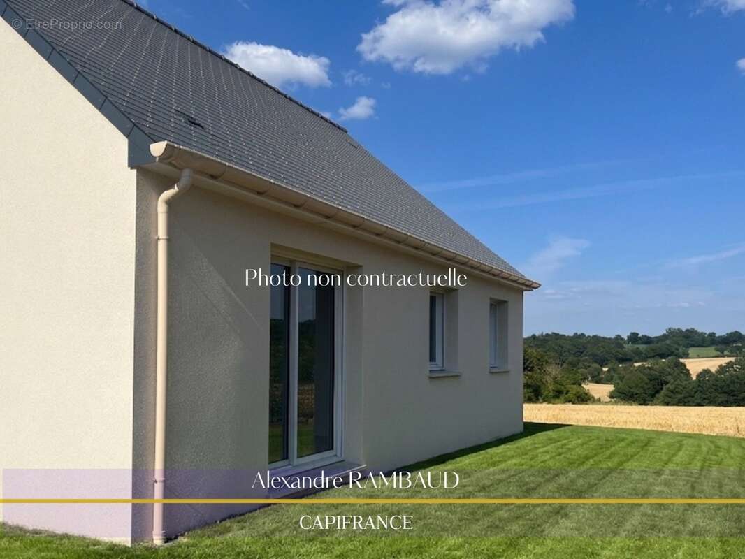 Maison NEUVE plein pied à vendre 4 pièces - photo 2
