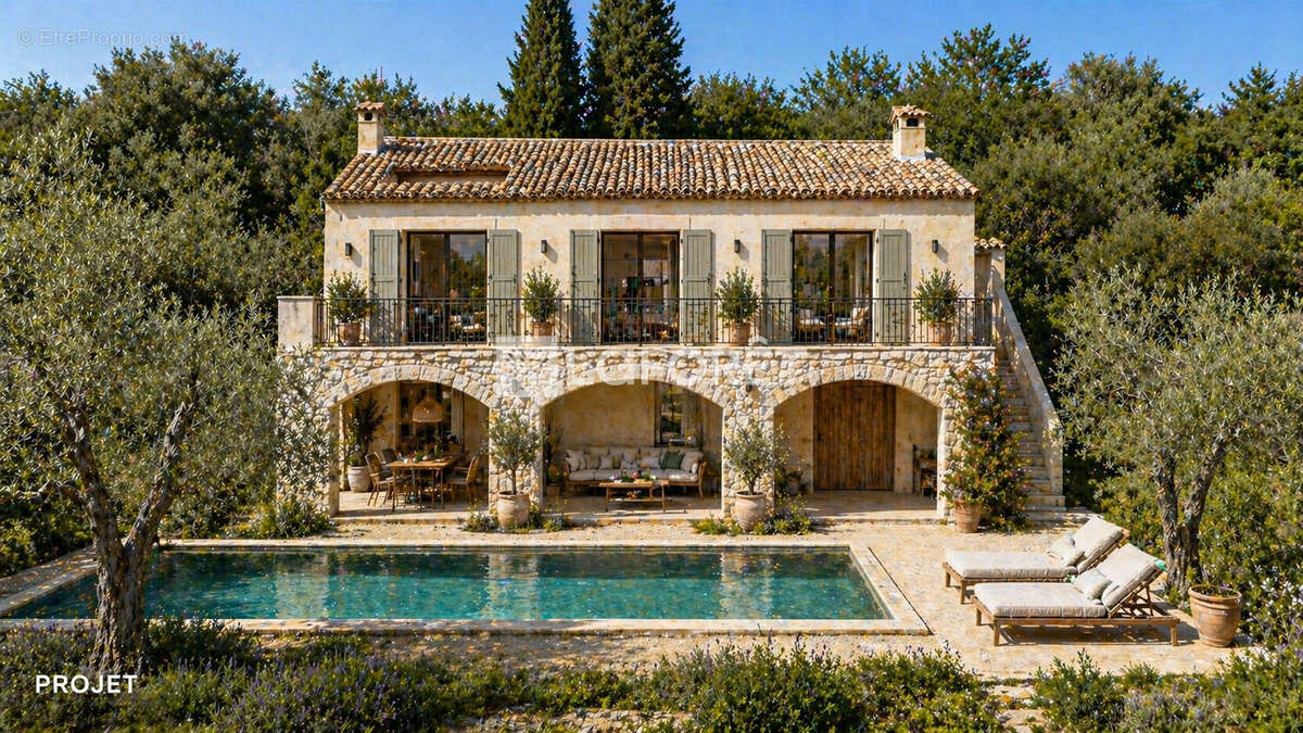 Maison à VALBONNE