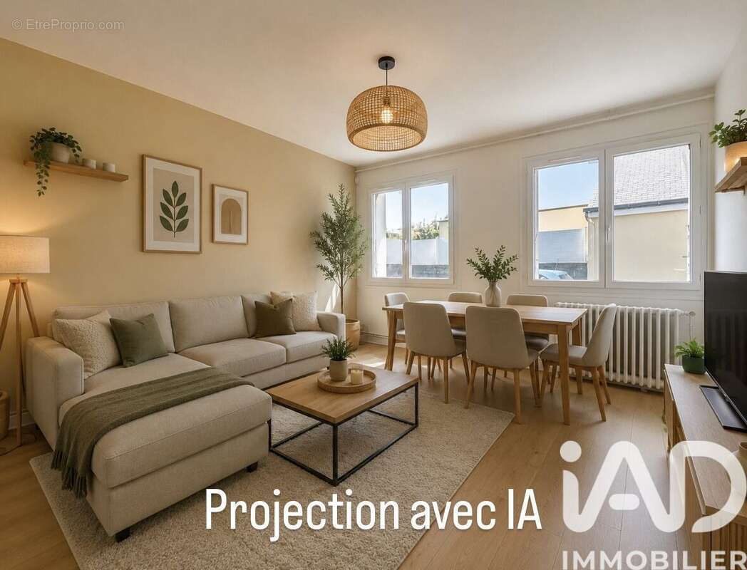 Appartement 58 m² à Saint-Nazaire  - photo 3