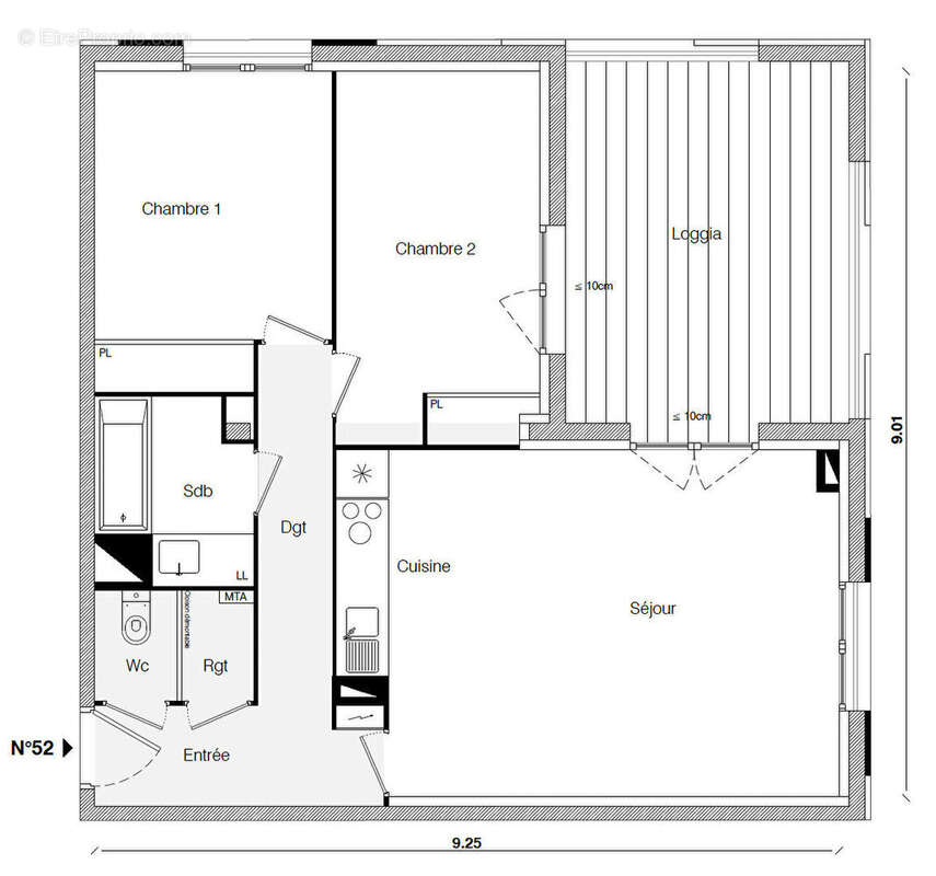 Appartement à TOULOUSE