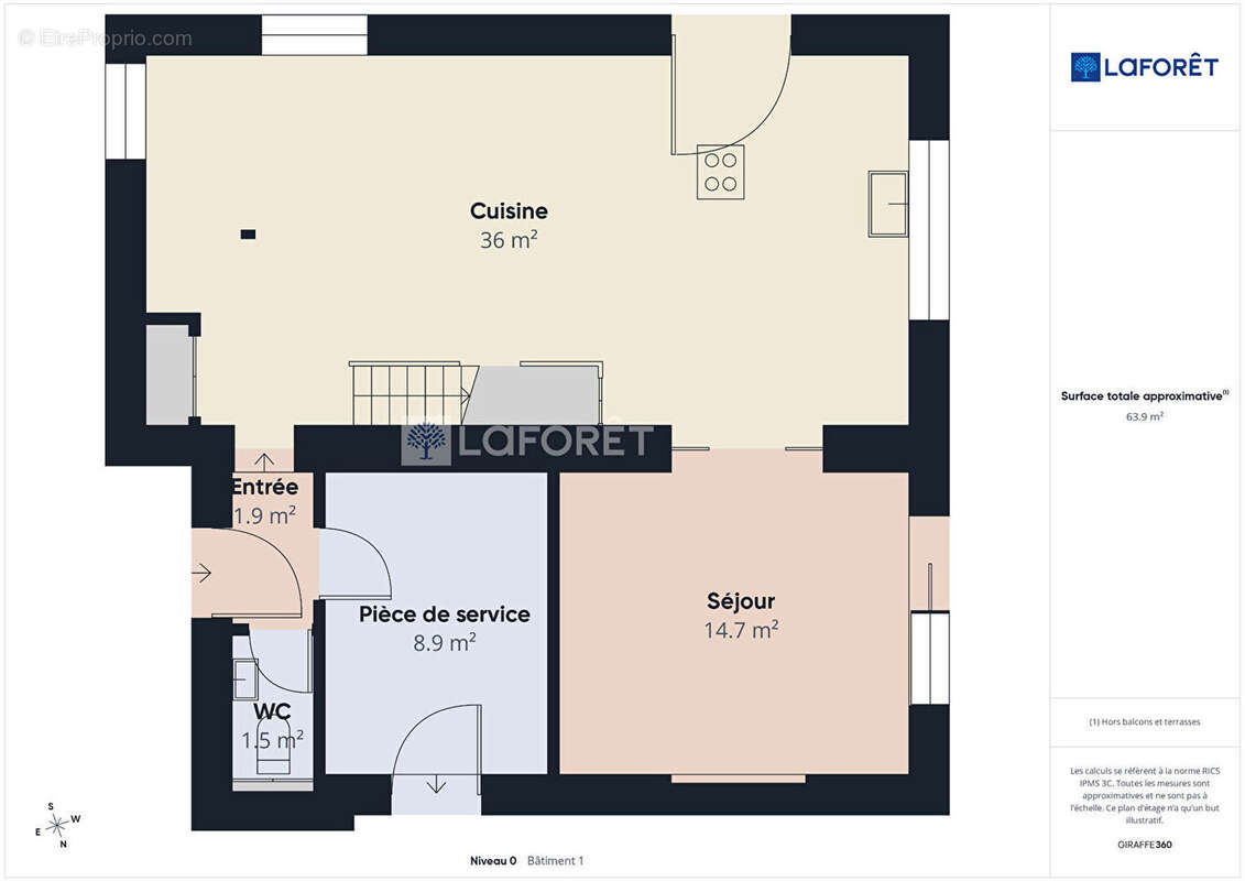 Maison Benodet 5 pièce(s) 130 m2 - photo 24