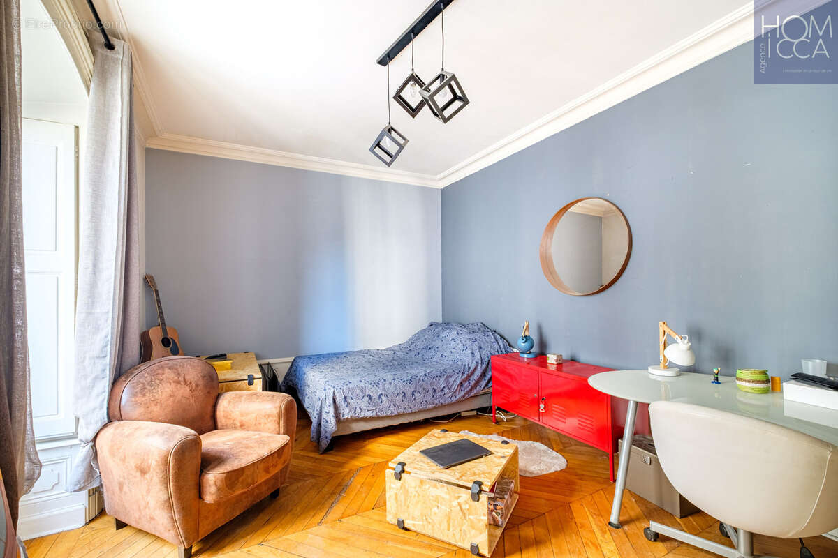 Lyon 2 place bellecour vente appartement type 4 3 chambres immeuble cachet ancien - photo 8