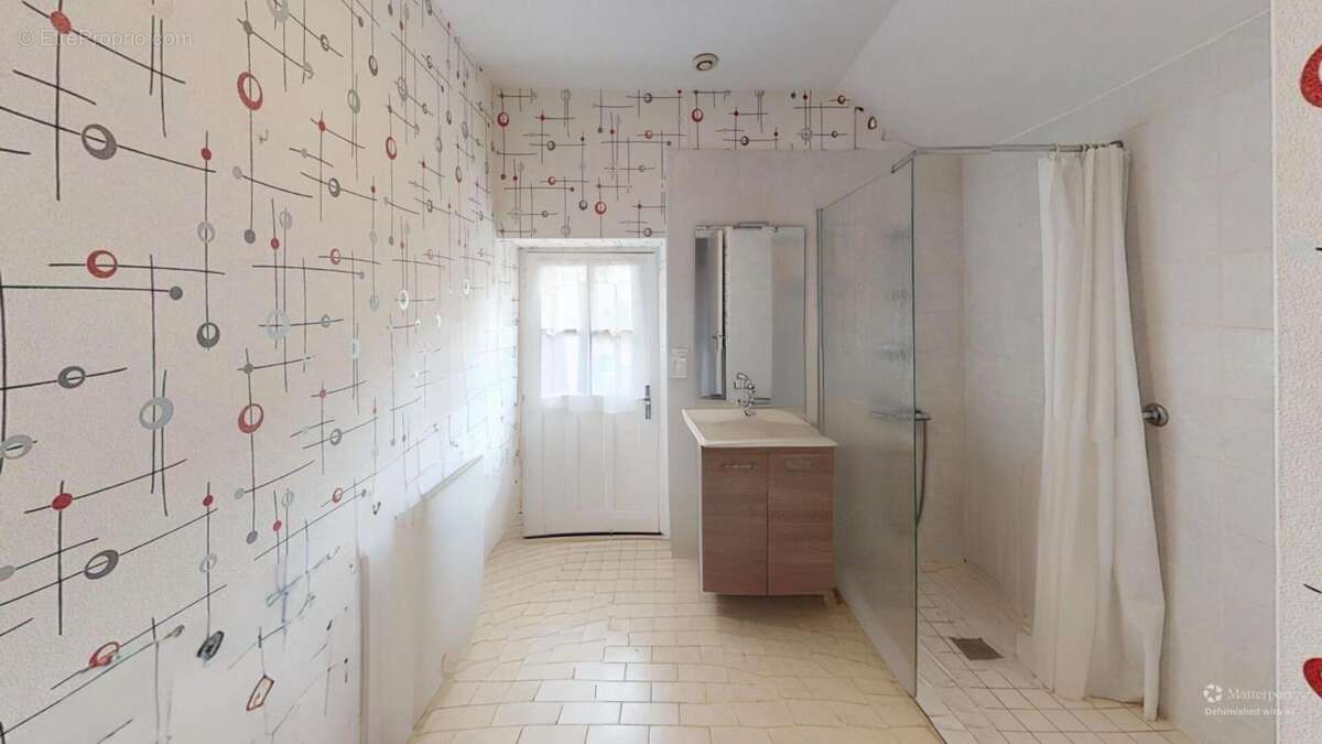 Maison de bourg en pierre   Saint-Lubin-en-Vergonois - photo 8