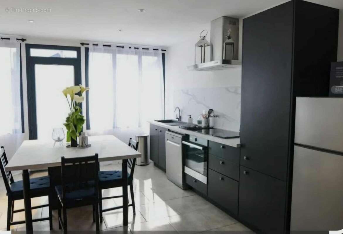 Cuisine Gite 2 - Appartement à NOYELLES-SUR-MER