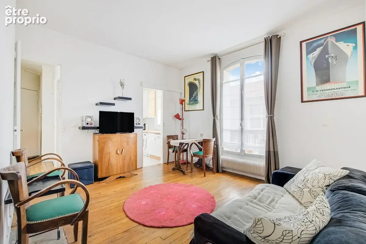 Appartement Paris 3 pièce(s) 43.34 m2 - photo 2