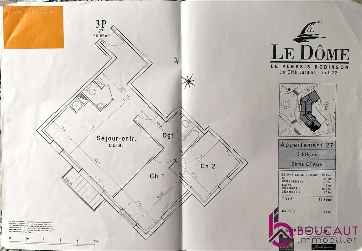 Appartement 58 m² à Le Plessis-Robinson  - photo 9