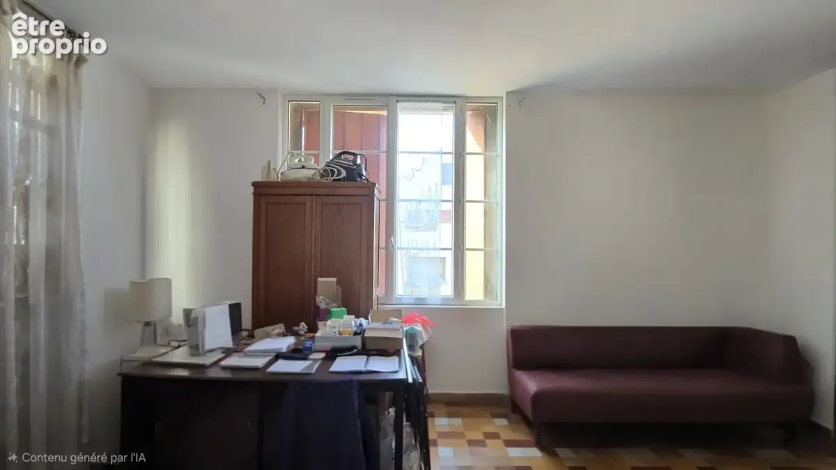 Vente occupee sans rente - maison de village de 83m2  avec jardin garage et cave - photo 5