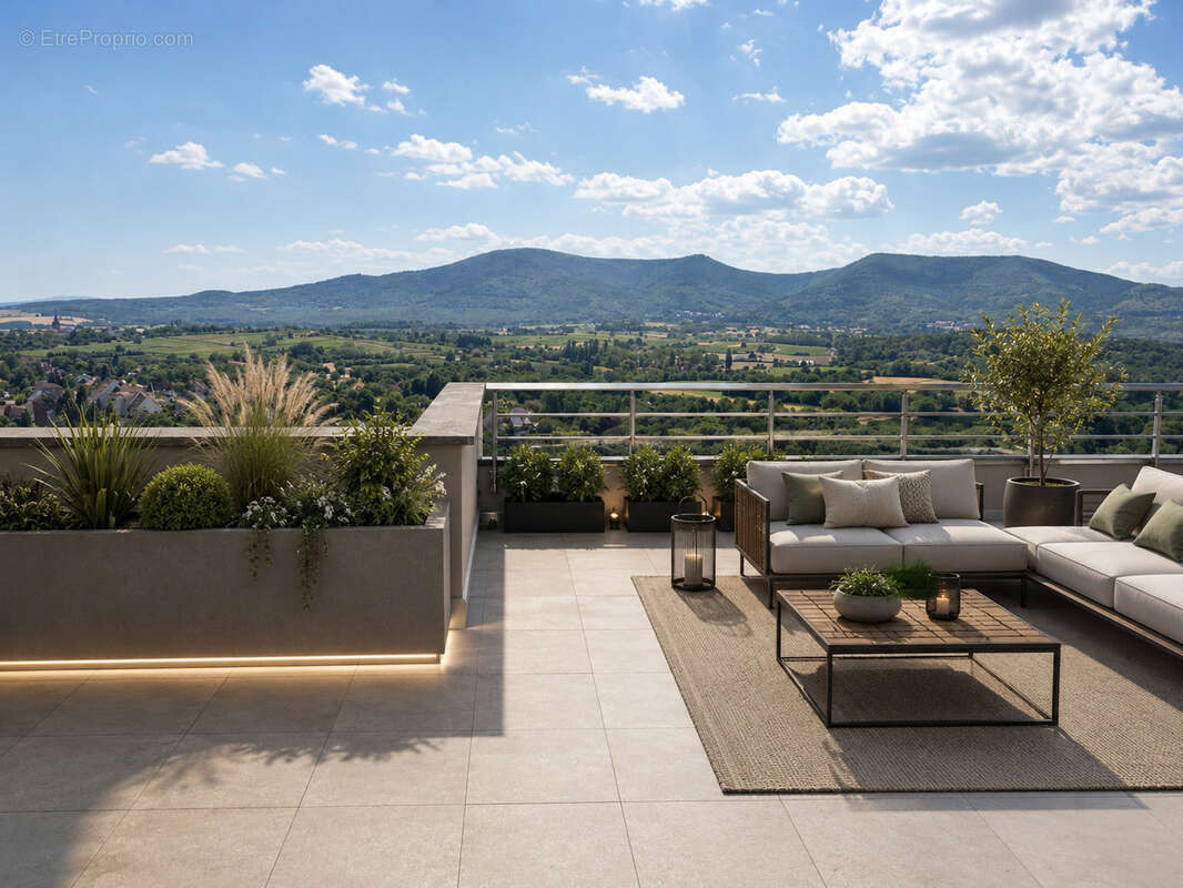 Rare emplacement sur la moyenne corniche avec vue imprenable sur le piemont - photo 4