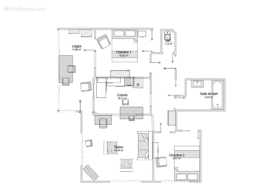 Appartement à MONTPELLIER