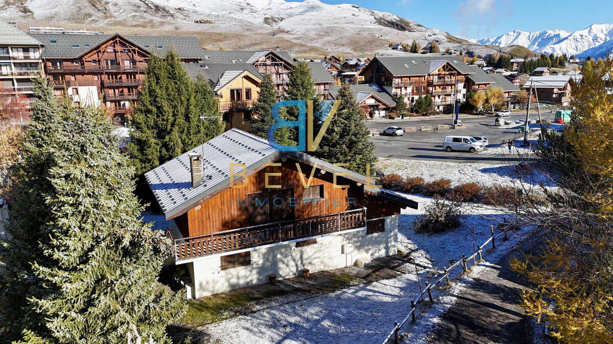 (73) la toussuire - rare chalet indépendant avec grand terrain - centre station - photo 27