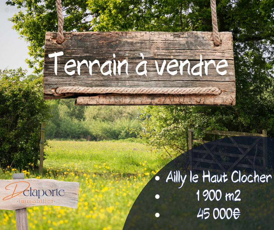 Terrain à AILLY-LE-HAUT-CLOCHER