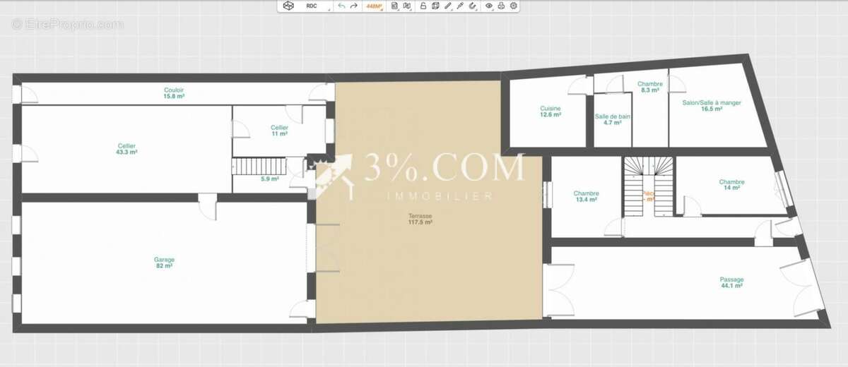 Appartement à MIRECOURT