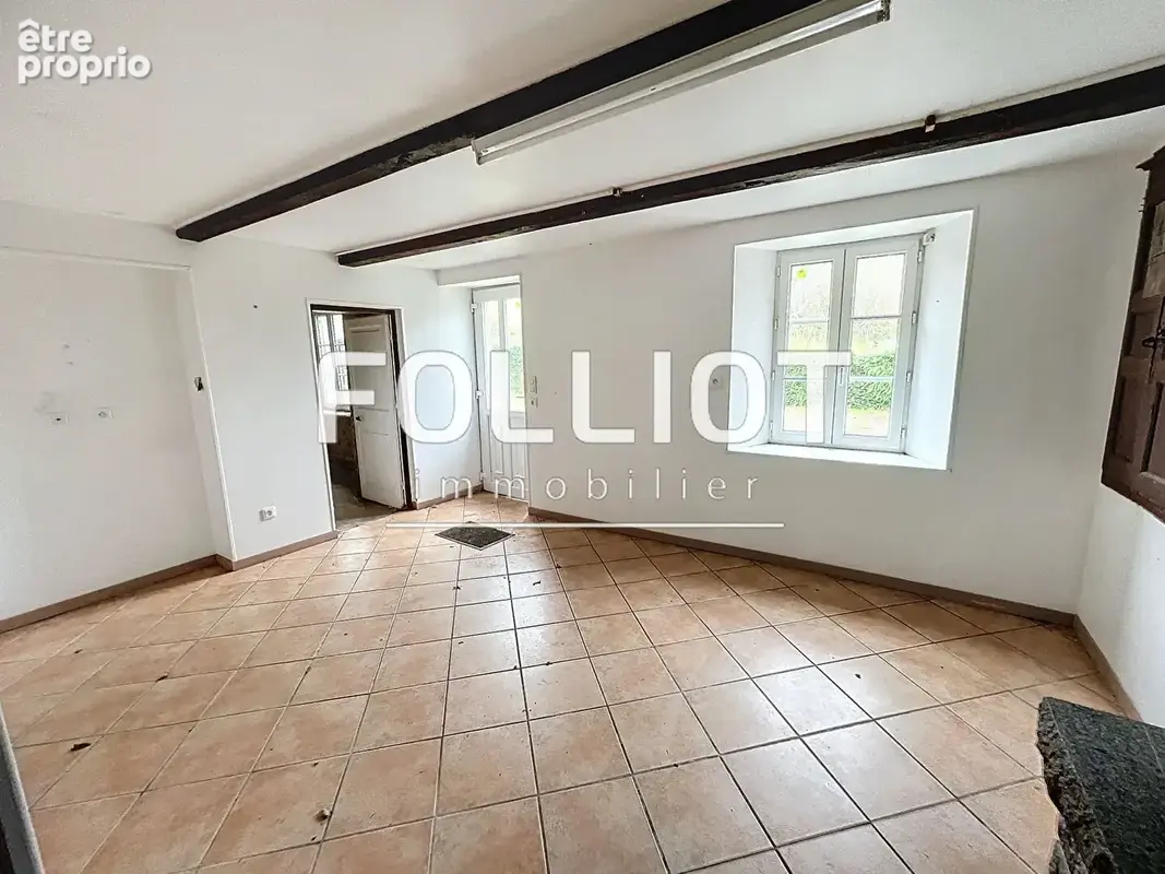 Maison gratot 3 pièce(s) 50 m2  a vendre 50200 plain pied terrain proche mer - photo 7