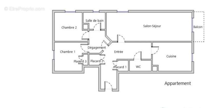 Appartement à SAINT-THIBAULT-DES-VIGNES