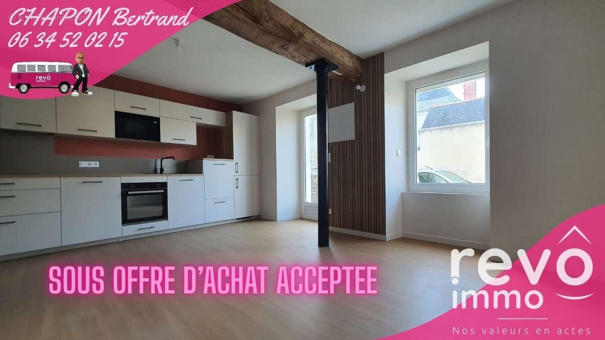 Maison à SAINT-LAMBERT-DU-LATTAY