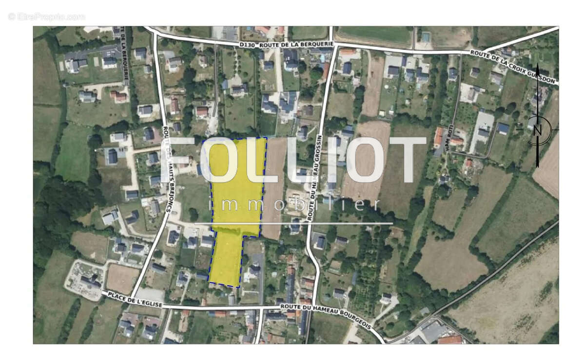 Terrain à LA HAYE-D'ECTOT