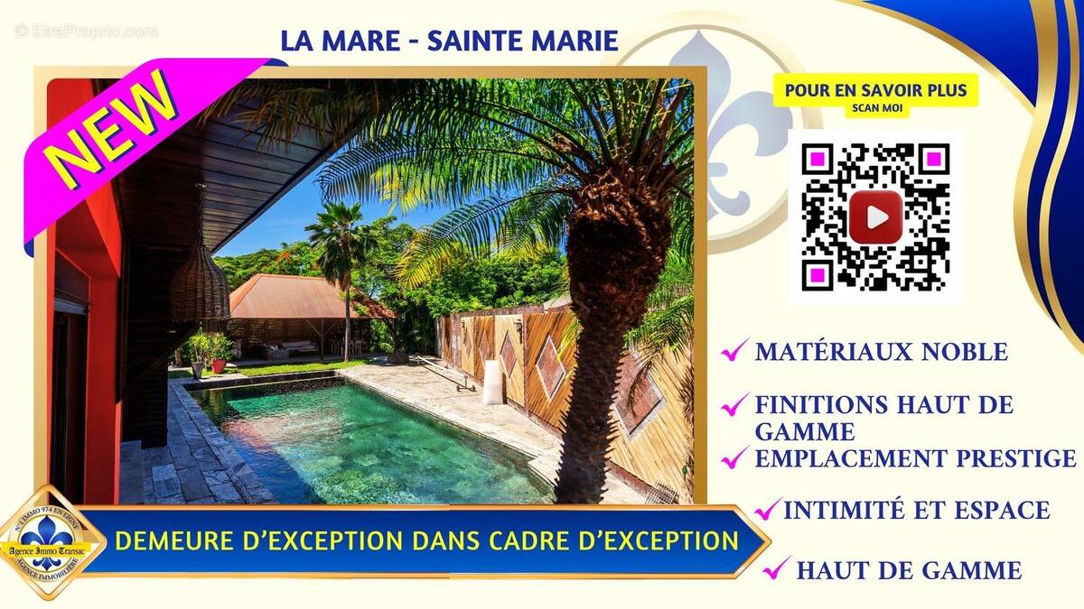 Maison à SAINTE-MARIE