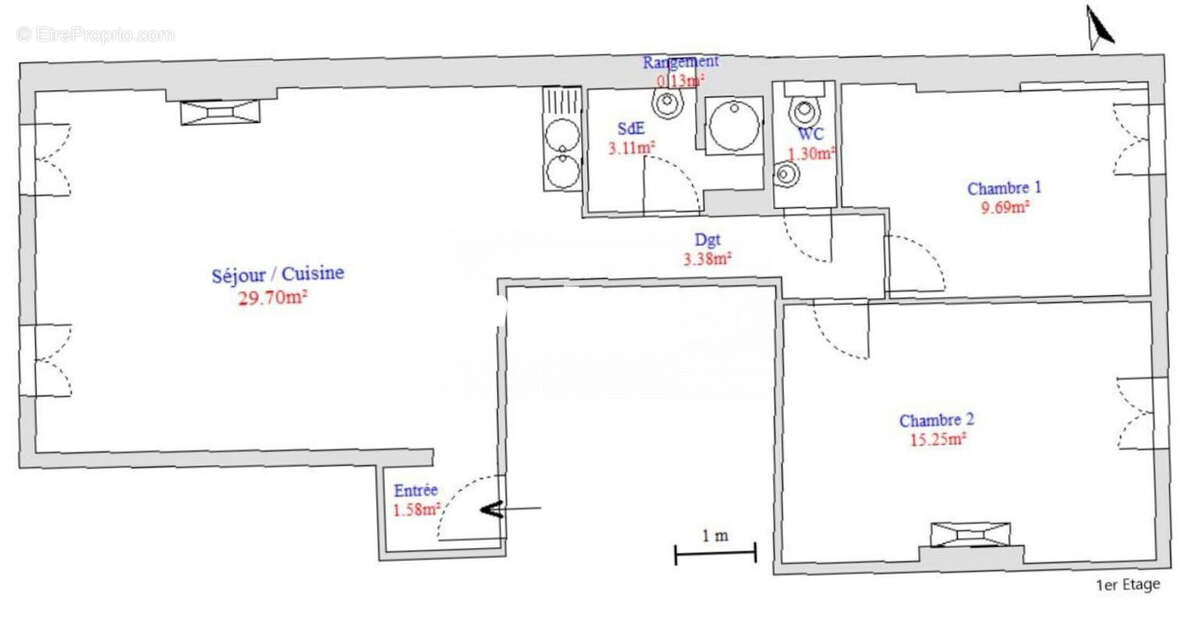 Appartement à MARSEILLE-1E