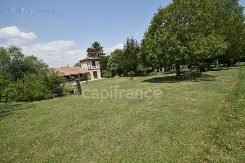 Demeure en pierre du XVIIIe siècle - poutres apparentes - 3 chambres - 2 boxes à chevaux - 18 000m2 de terrain - proche de MARMA - photo 3
