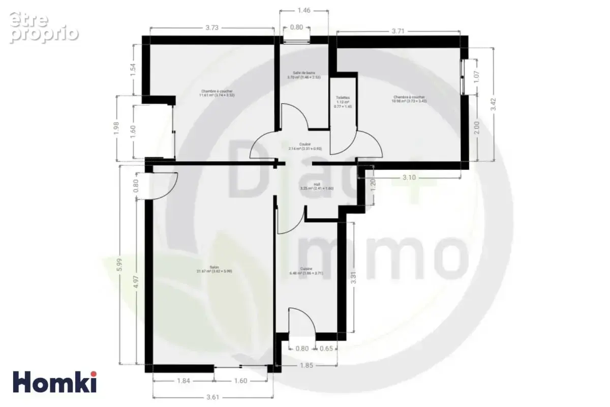 Appartement T3 de 61 m² à Saint-Raphaël 83700 - photo 16