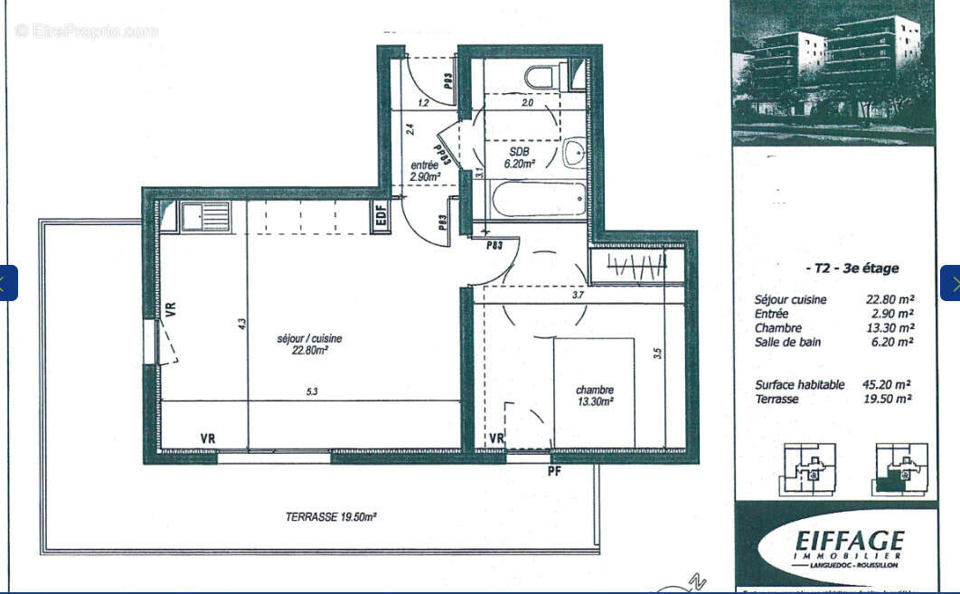 Appartement à MONTPELLIER