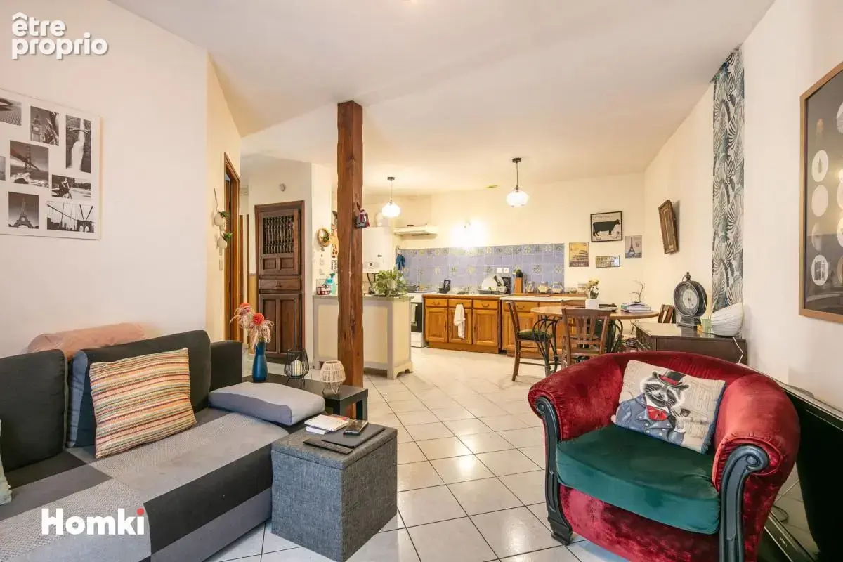 Appartement T2 de 53 m² à Tullins 38210, Rue Porte Saint-Quentin - photo 2