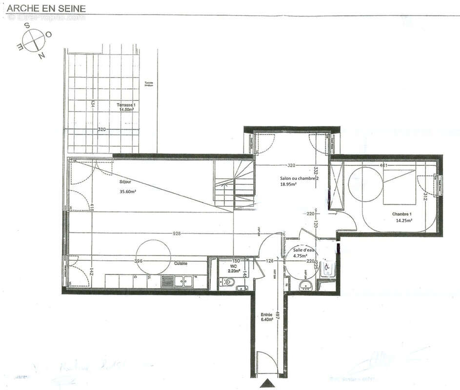 Appartement à COURBEVOIE