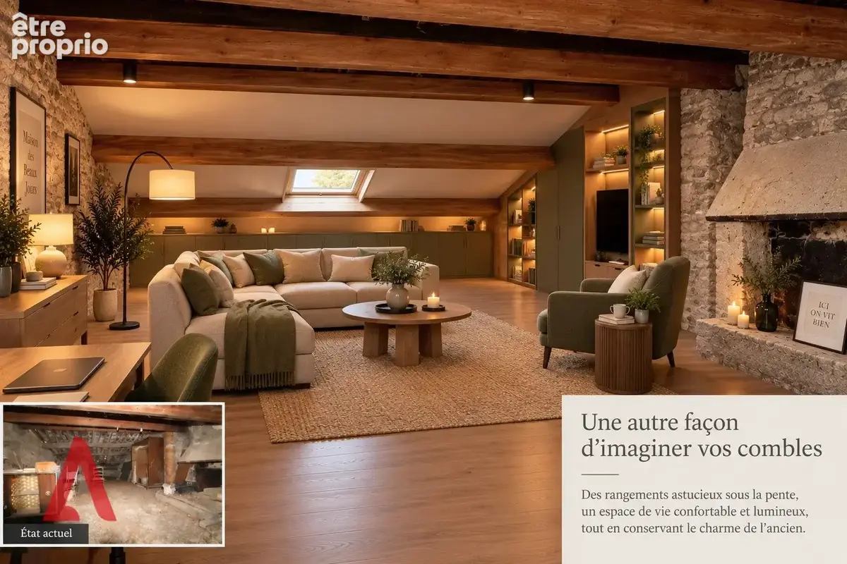 Maison de village à restaurer  125 m²  Causses-et-Veyran  55 000  - photo 2