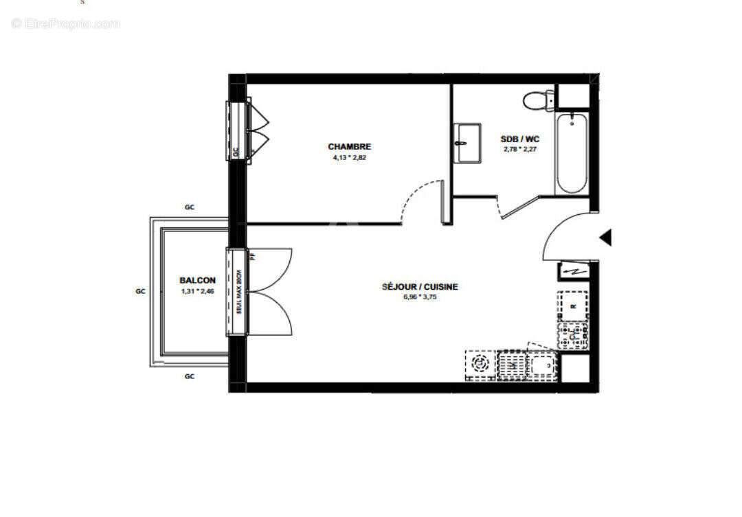 Appartement à DUGNY