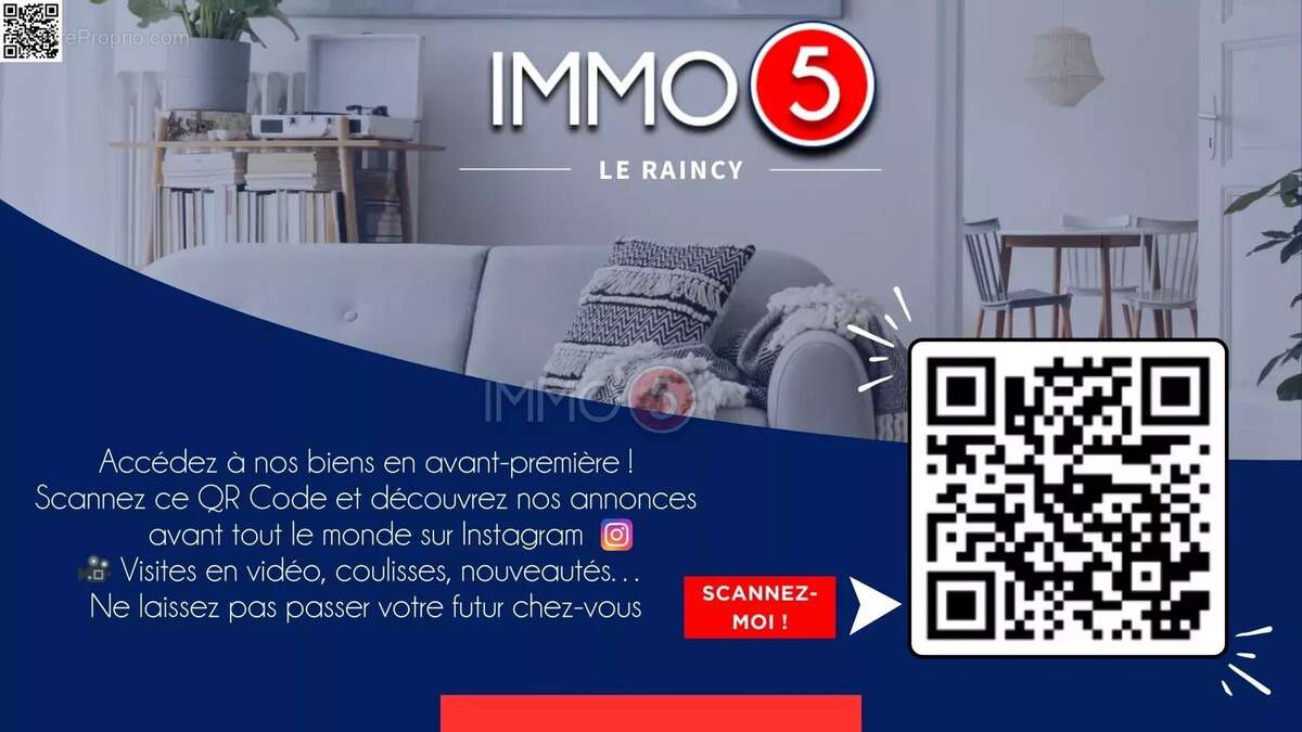 Appartement à CLICHY-SOUS-BOIS