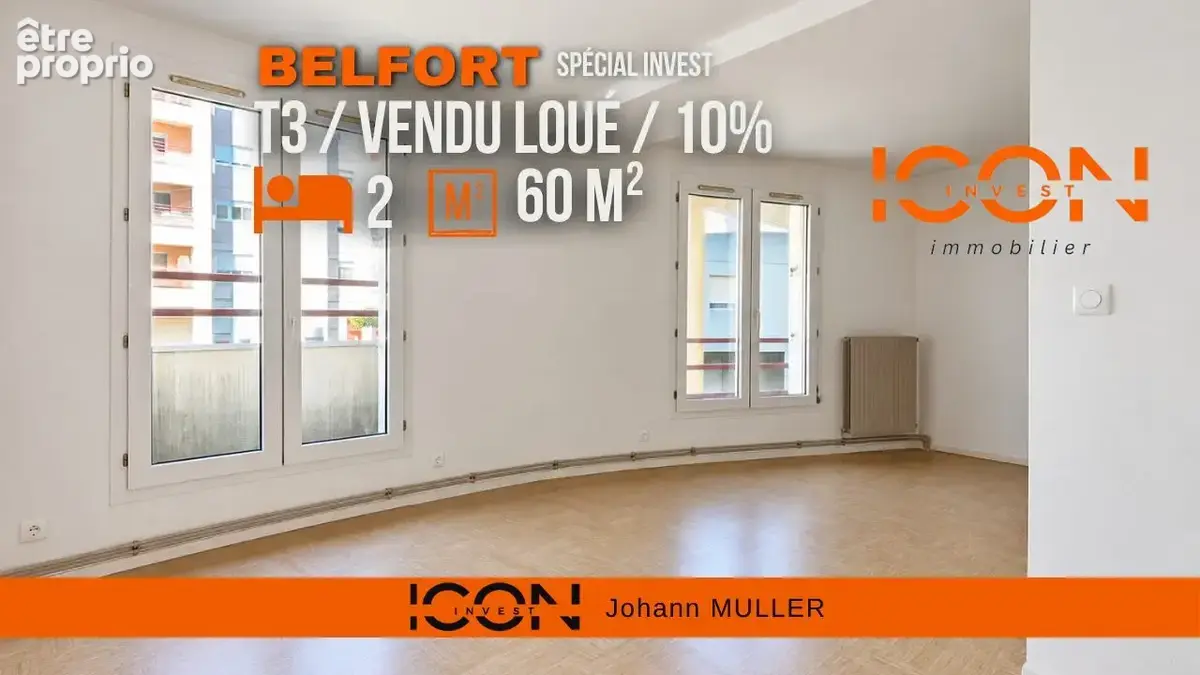Photo Appartement à Belfort au prix de 49 900€