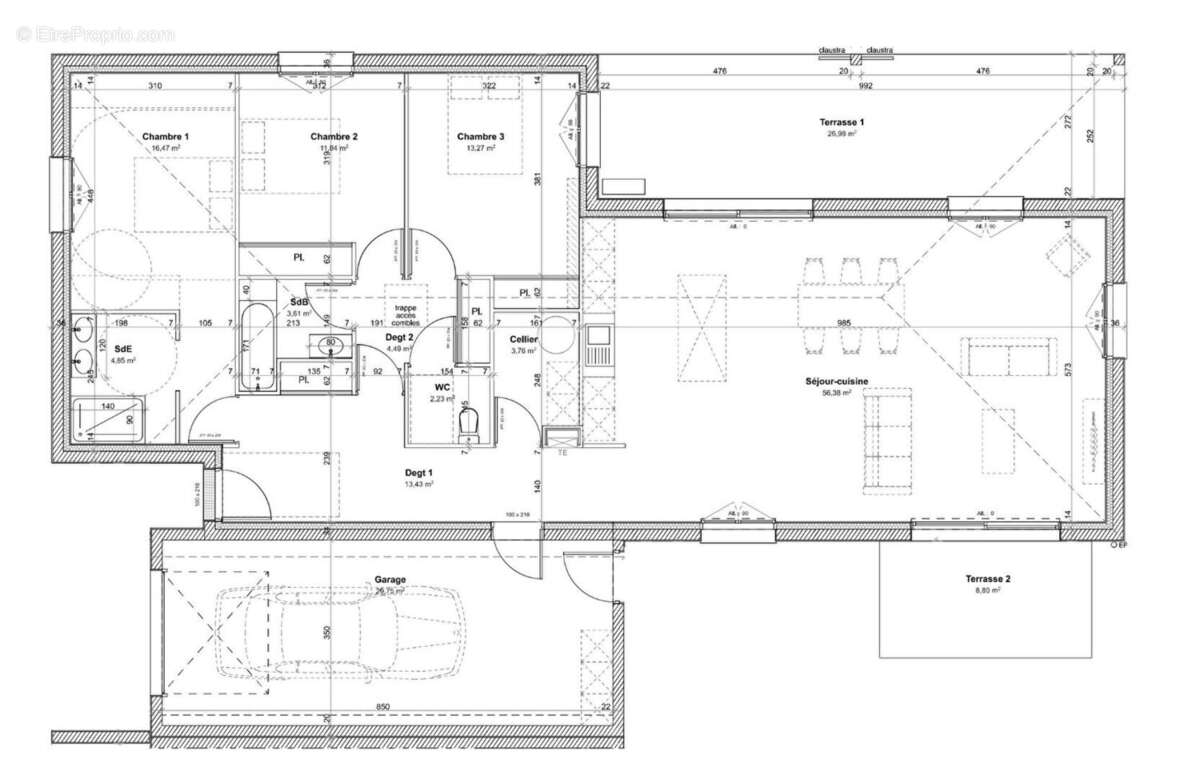 Maison Albi 4 pièces 130.33 m2 - photo 5