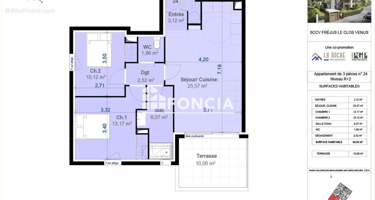 Appartement à FREJUS