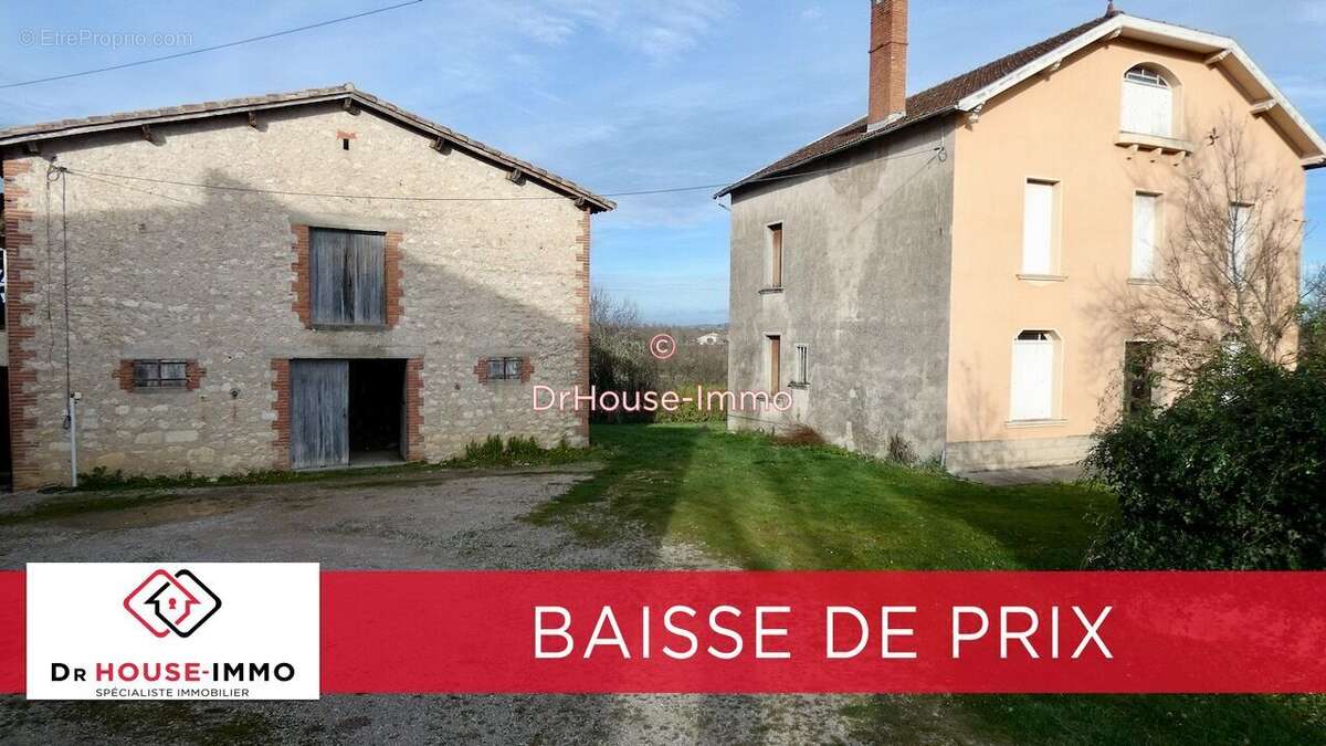 Maison à CAHUZAC-SUR-VERE