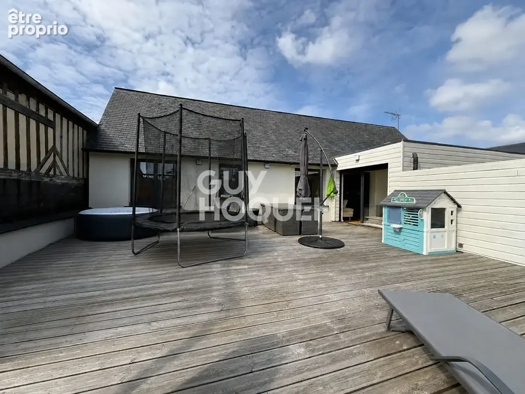 Touques - maison normande renovee avec terrasse et grand garage - photo 9