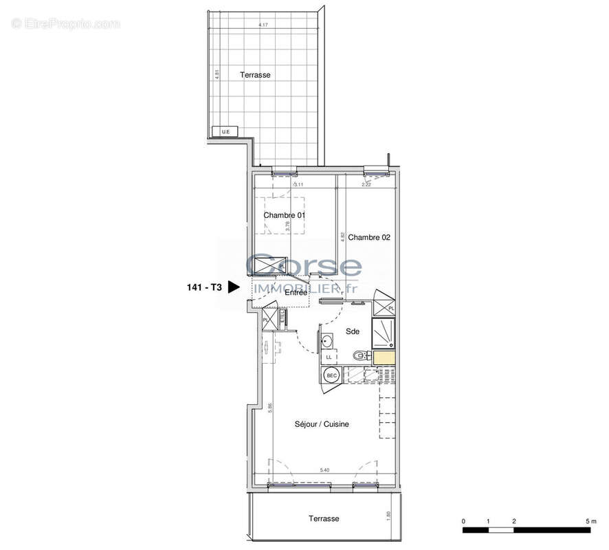 Appartement 61 m² à Ajaccio  - photo 6