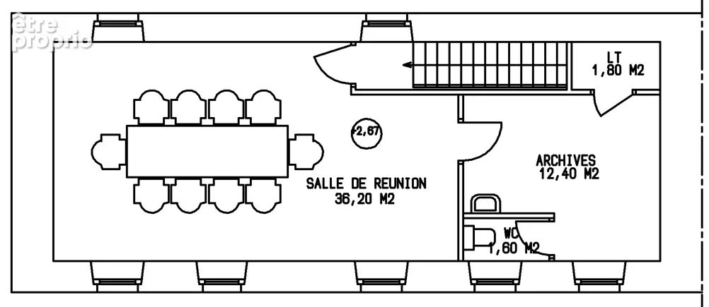 A vendre - bourg blanc - local professionnel de 158 m2 - photo 2