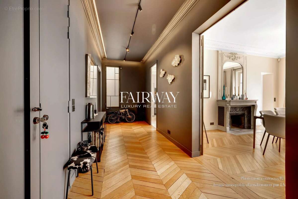 Paris 16 Passy – Appartement haussmannien rénové 180 m² avec studio indépendant - photo 8
