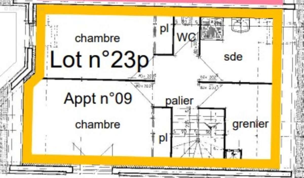 Angers - T5 en duplex avec terrasse et parking - photo 14