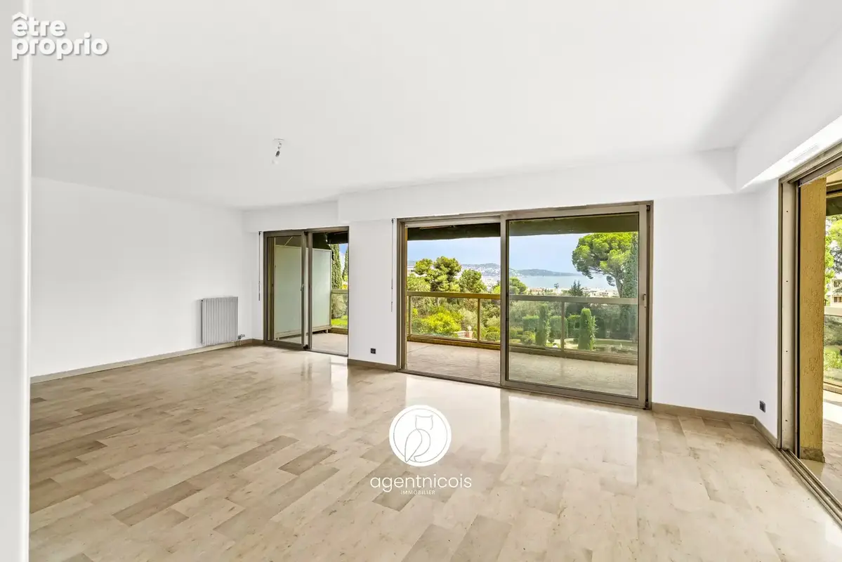 Nice // bas fabron : étage élevé / vue mer / traversant / vaste terrasse / résidence de standing / double garage et cave - photo 6