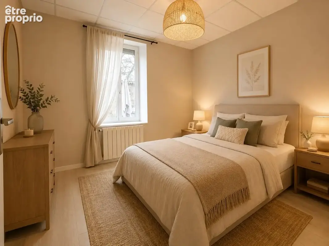 Appartement 60m2 - calme - terrasse  - rdc - 2 chambres - metro 10min a pied - bus 2min - photo 10
