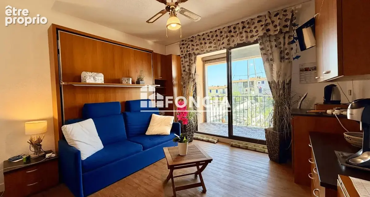 Studio 4 couchages avec coin nuit - vue marina - residence securisee avec parking privatif - port grimaud - photo 3
