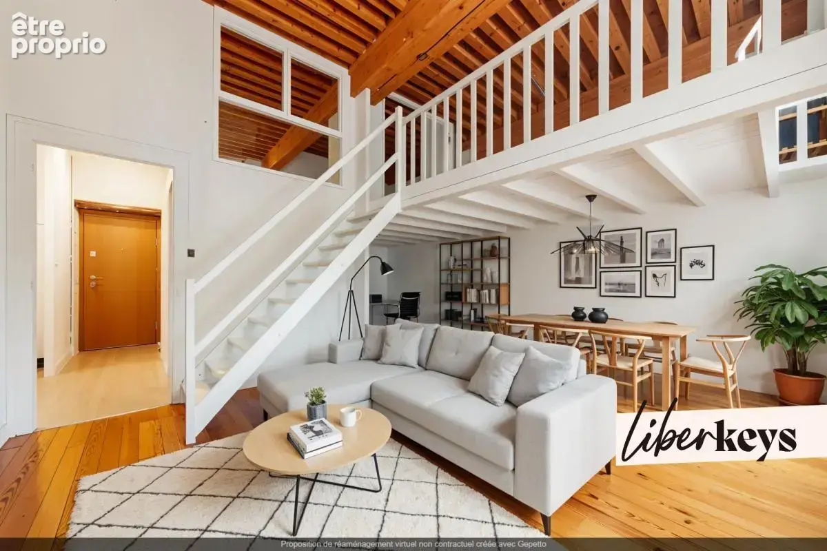 Appartement T3 de caractère - 75 m² - Cœur Croix-Rousse - Belle Hauteur sous plafond - photo 2