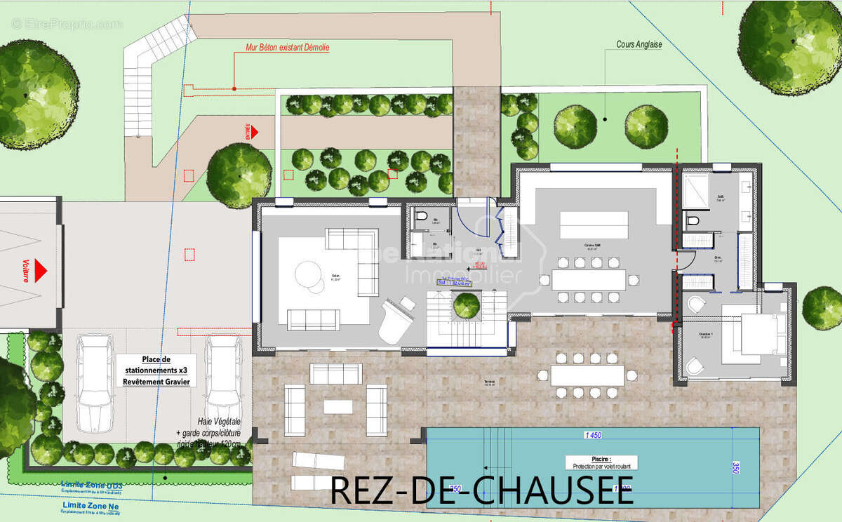 Terrain à PERNES-LES-FONTAINES