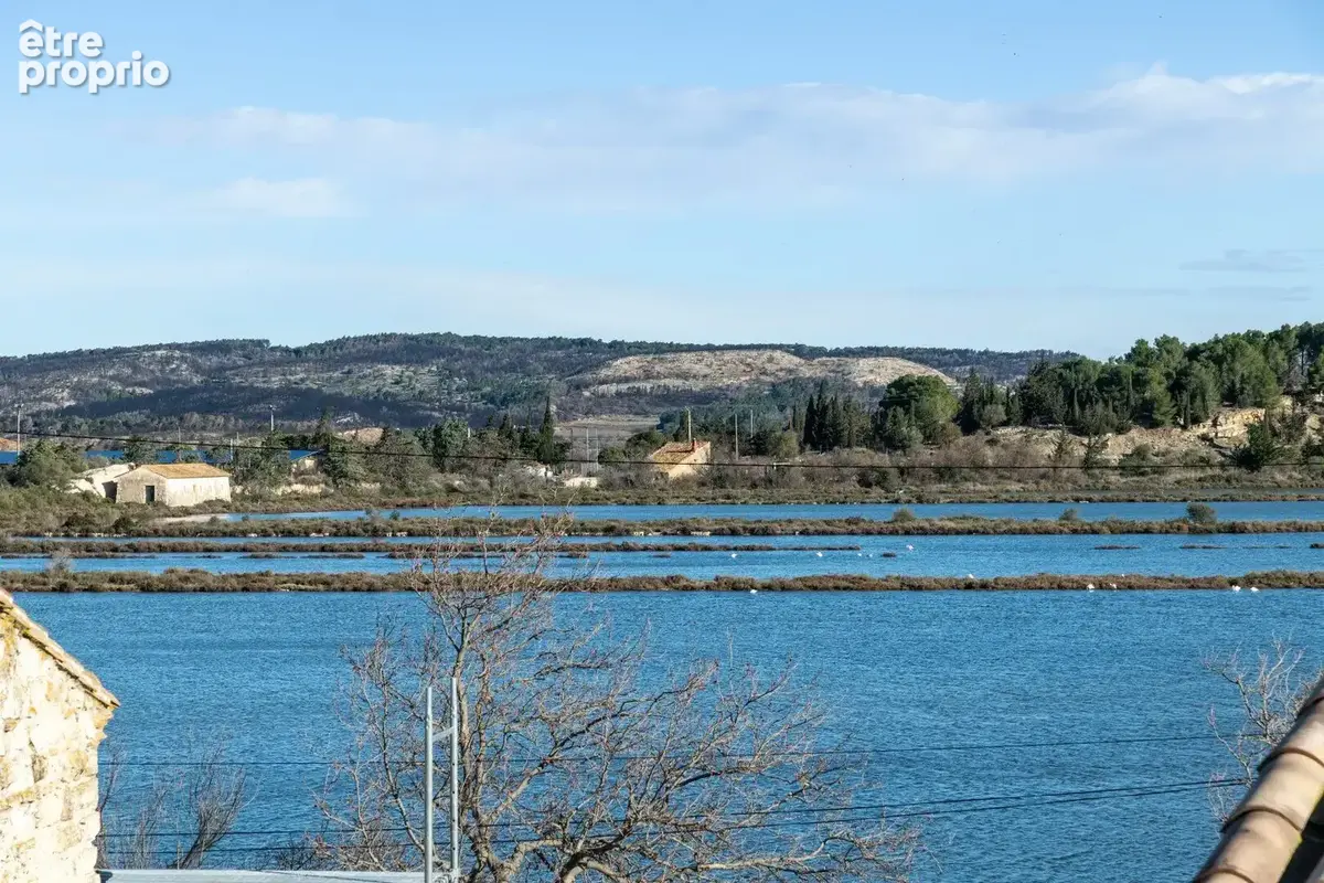 A Peyriac de mer,  maison + appartement, vue étangs. - photo 18